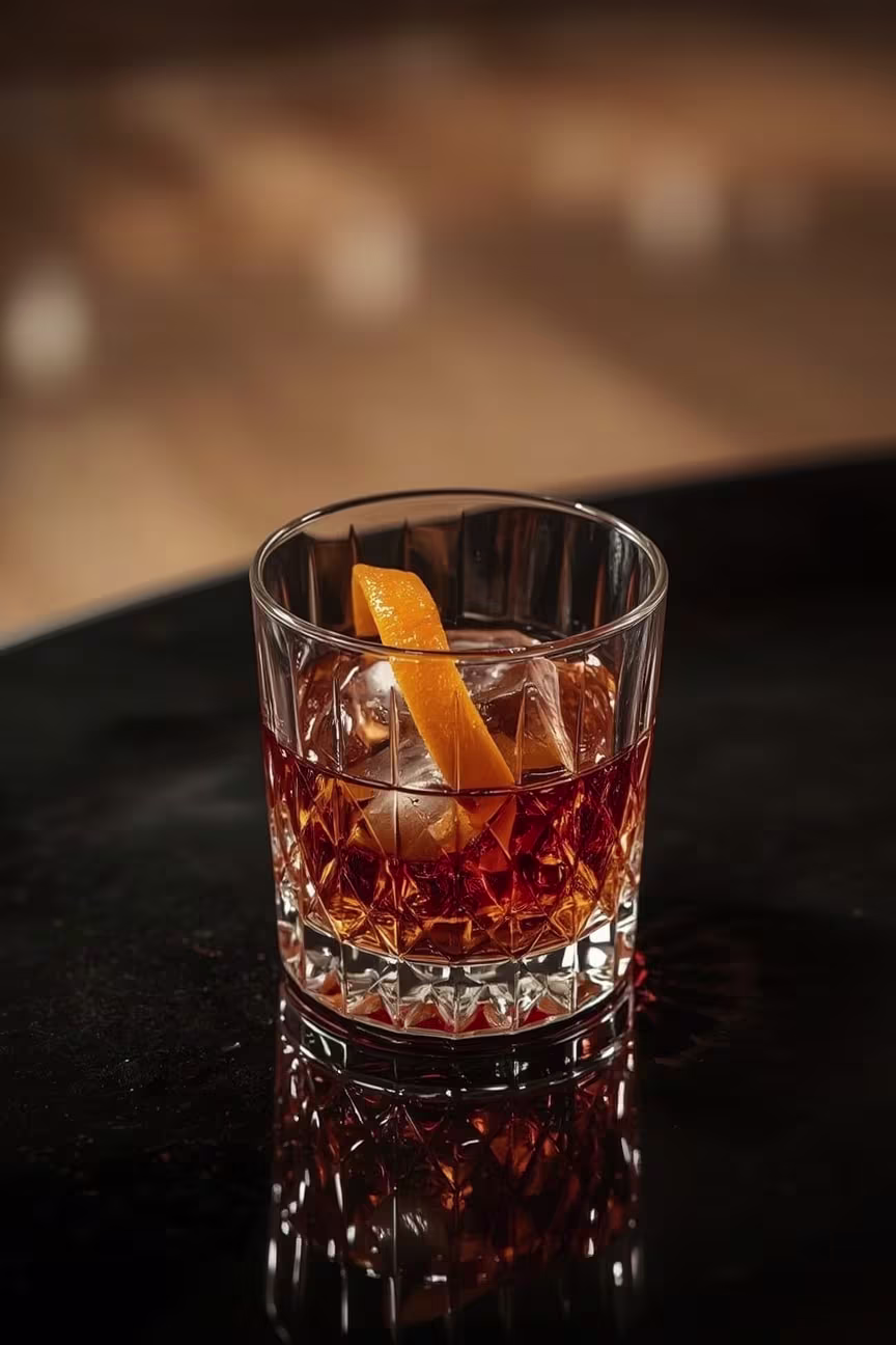 A Photo of the Barrel Aged Old Fashioned cocktail from 