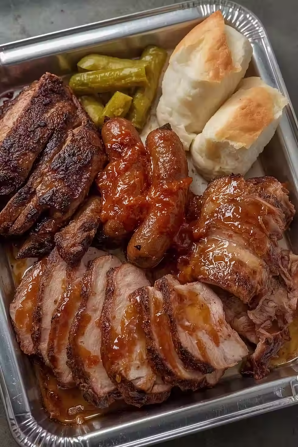 A Photo of the 1-2-3 Meat Plate From Talyard Brewing Co. 