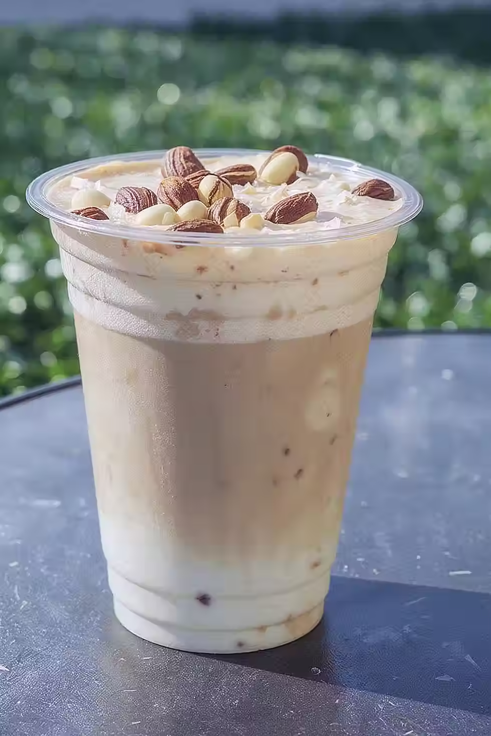 A Photo of the Pistachio Cream Latte from The Coffee Garden