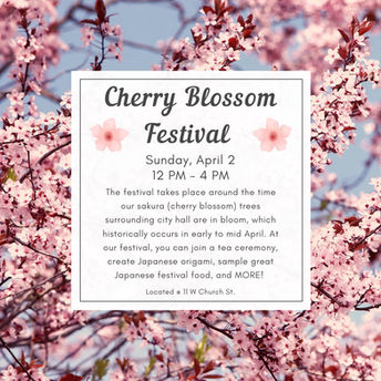 Cherry Blossom Festival to take place this Sunday in Bethlehem