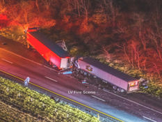 Lehigh County Coroner releases information on two individuals killed on I-78 Monday morning, investigation continues