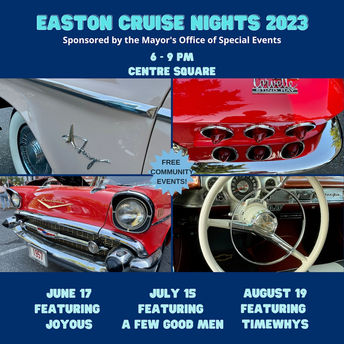 Easton Cruise Nights 2023 to begin in June at Centre Square