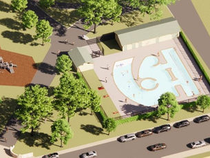 Irving Pool in Allentown will feature a beachfront entrance, a whirlpool-type feature, swim lap lanes and more