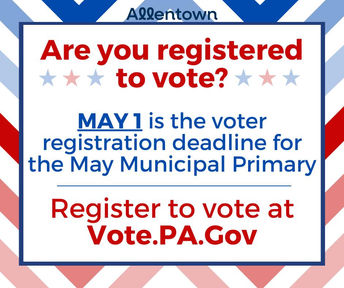 Voter Registration deadline for May Municipal Primary fast approaching