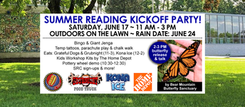 Summer Reading Kickoff Party takes place June 17 at Emmaus Public Library