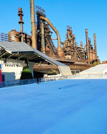 The Ice Rink at SteelStacks opens Tuesday for the holidays