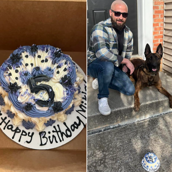 Happy 5th birthday to K-9 Miklo of the Salisbury Township Police Department
