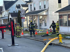 Crews called to a house fire Sunday in the Borough of Bath