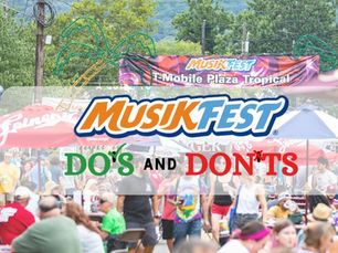 Musikfest Do's and Don'ts