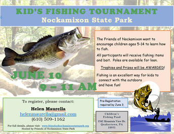 Annual Kids fishing tournament to take place in June at Nockamixon State Park