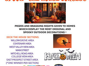 Hackettstown Police Dept present "Spook" the house contest