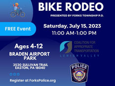 Bike Safety Rodeo to take place in Easton on Saturday, July 15