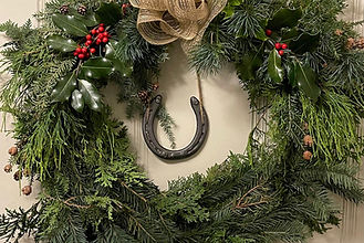 Limited number of service shoe wreaths available from Bethlehem Mounted Police