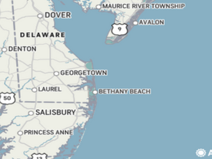 Dangerous rip currents and rough surf expected at Delaware beaches, New Jersey starting late Friday night