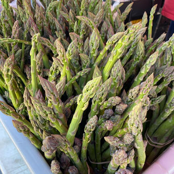 Asparagus is fresh and in season - low in calories and a great source of nutrients