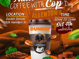 Join Allentown Police for National Coffee with a Cop Day