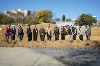 Groundbreaking ceremony held in Allentown for Little Lehigh Phase 1 project