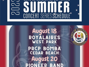 Free 2023 Summer Concert Series taking place in Allentown this weekend