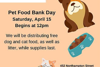Pet Food Bank Day will take place this Saturday in Easton 