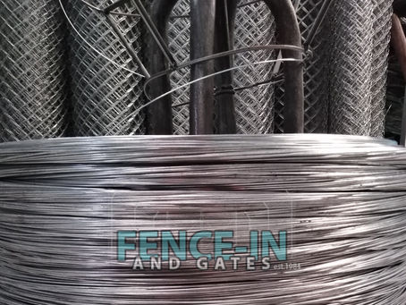 Galvanised Diamond Mesh Fencing – Built to Last, Priced to Move!