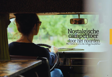 Nostalgische campertour door het noorden