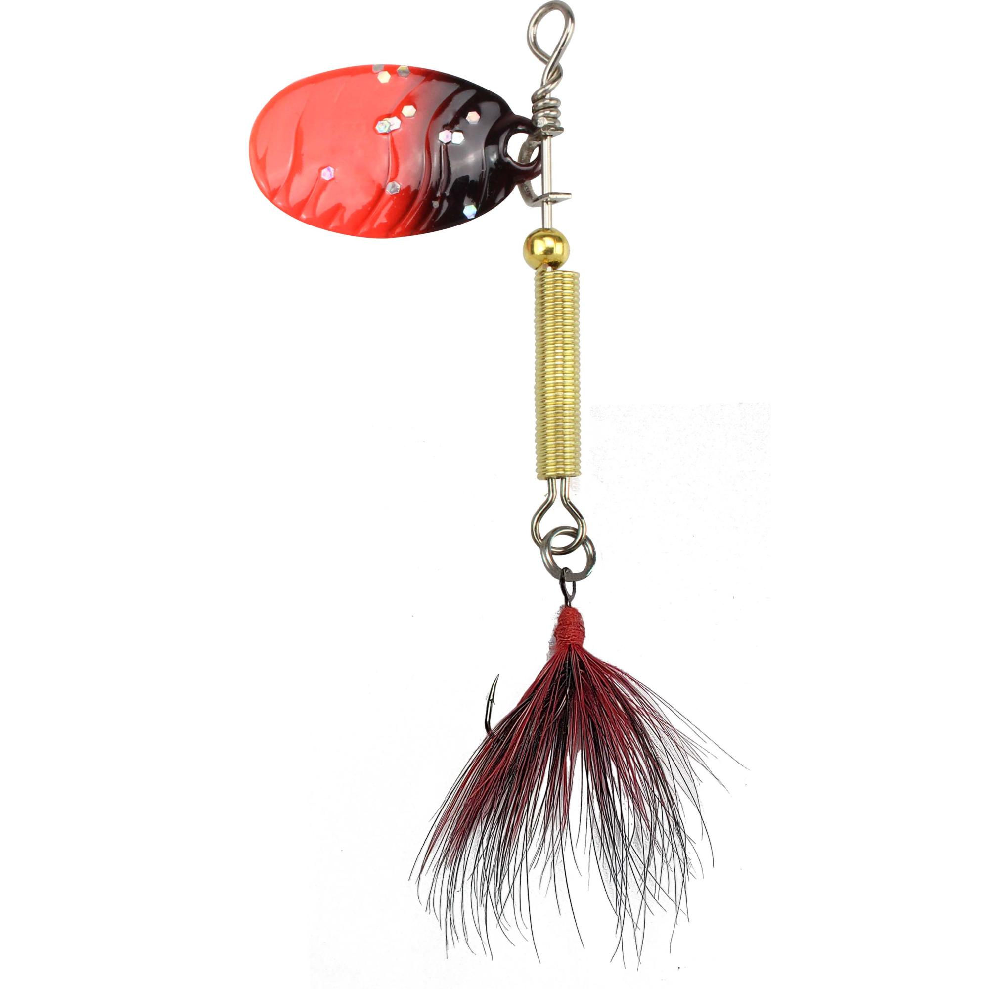 FTM Omura Spinner 2,3g schwarz-rot Glitter