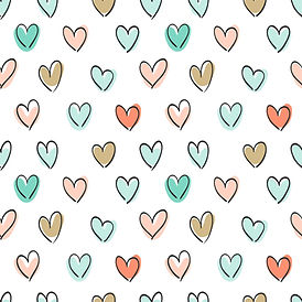 colorful heart background