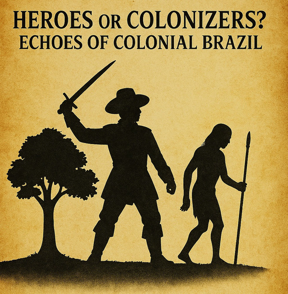 Heroes or Colonizers? Echoes of Colonial Brazil