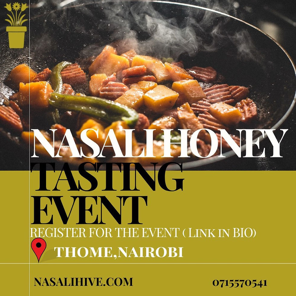 Honey Tasting Event 