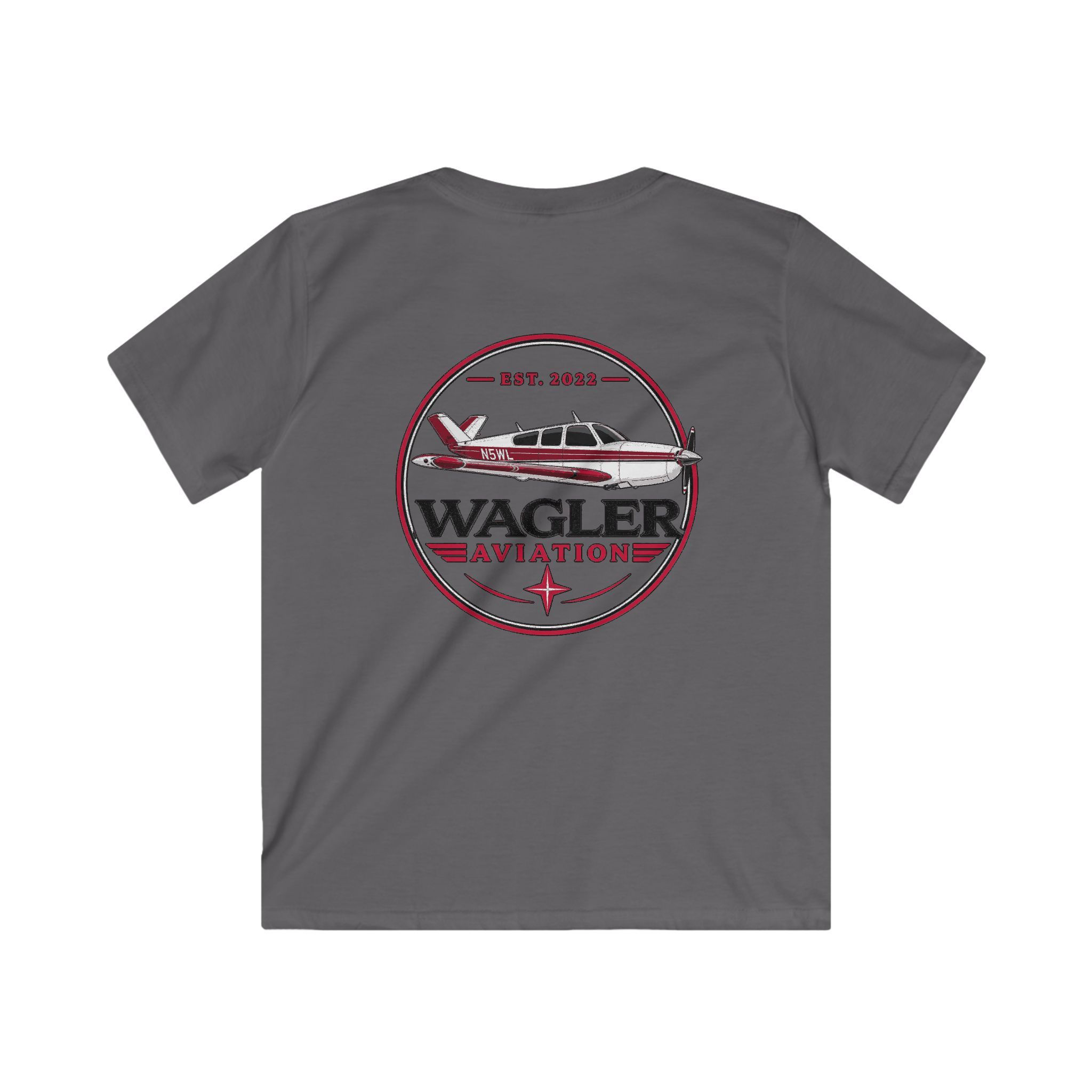 Kids Tee — Wagler Aviation Logo