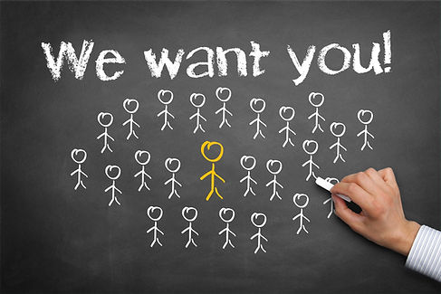 We want you!