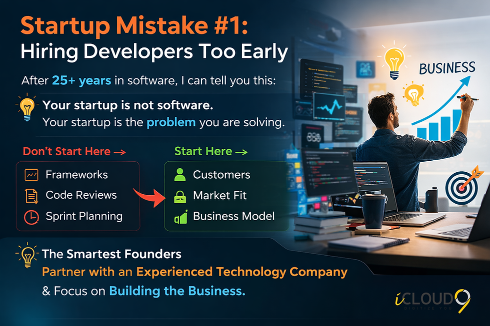 Startup Mistake #1: Hiring Developers Too Early