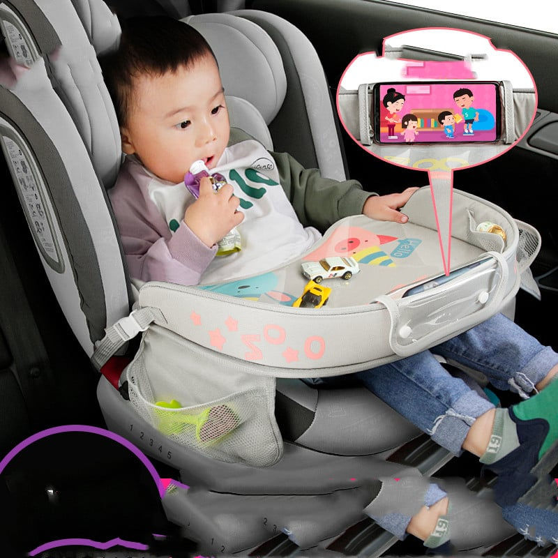 Thumbnail: Car Baby Safety Seat Tray for Child Storage