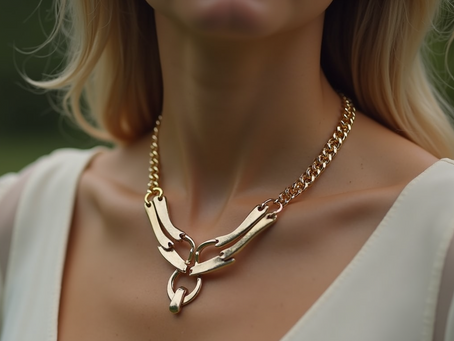 Unveil Your Unique Style with the Dazzling Two-Toned XL Harrison Necklace