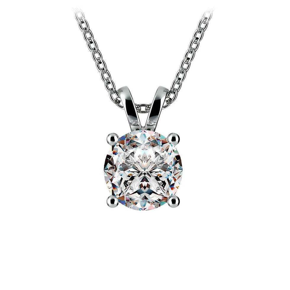 Thumbnail: Ethara Solitaire Pendant