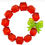 Thumbnail: Christmas Rock Candy Bracelets - Bows
