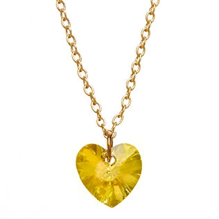 Thumbnail: Swarovski Heart Necklaces