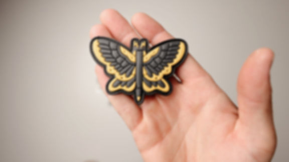 OG Moth Patch Goldish Yello
