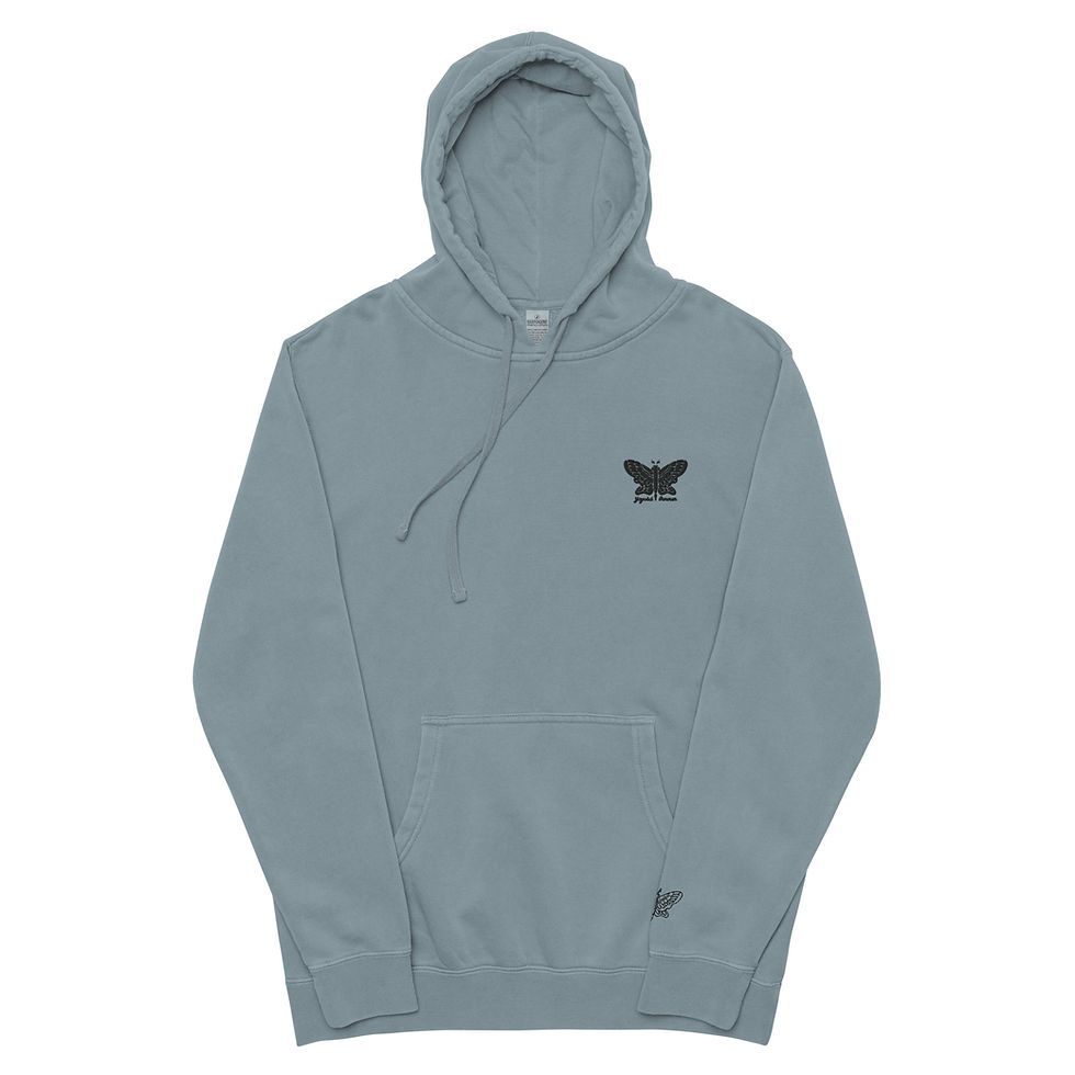 Thumbnail: Embroidered Moth Hoodie