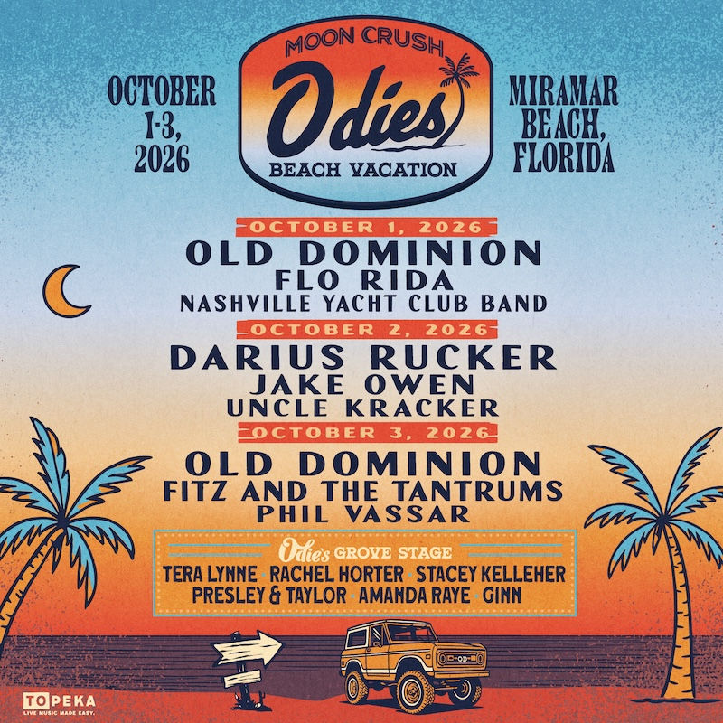 Moon Crush Odies Beach Vacation '26 - Topeka Live