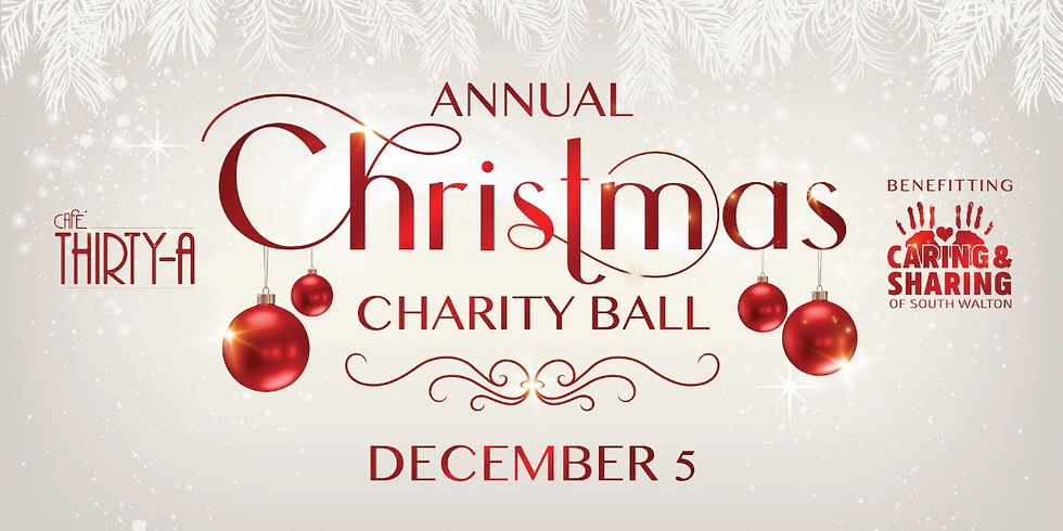 Annual Cafe Thirty-A Charity Ball