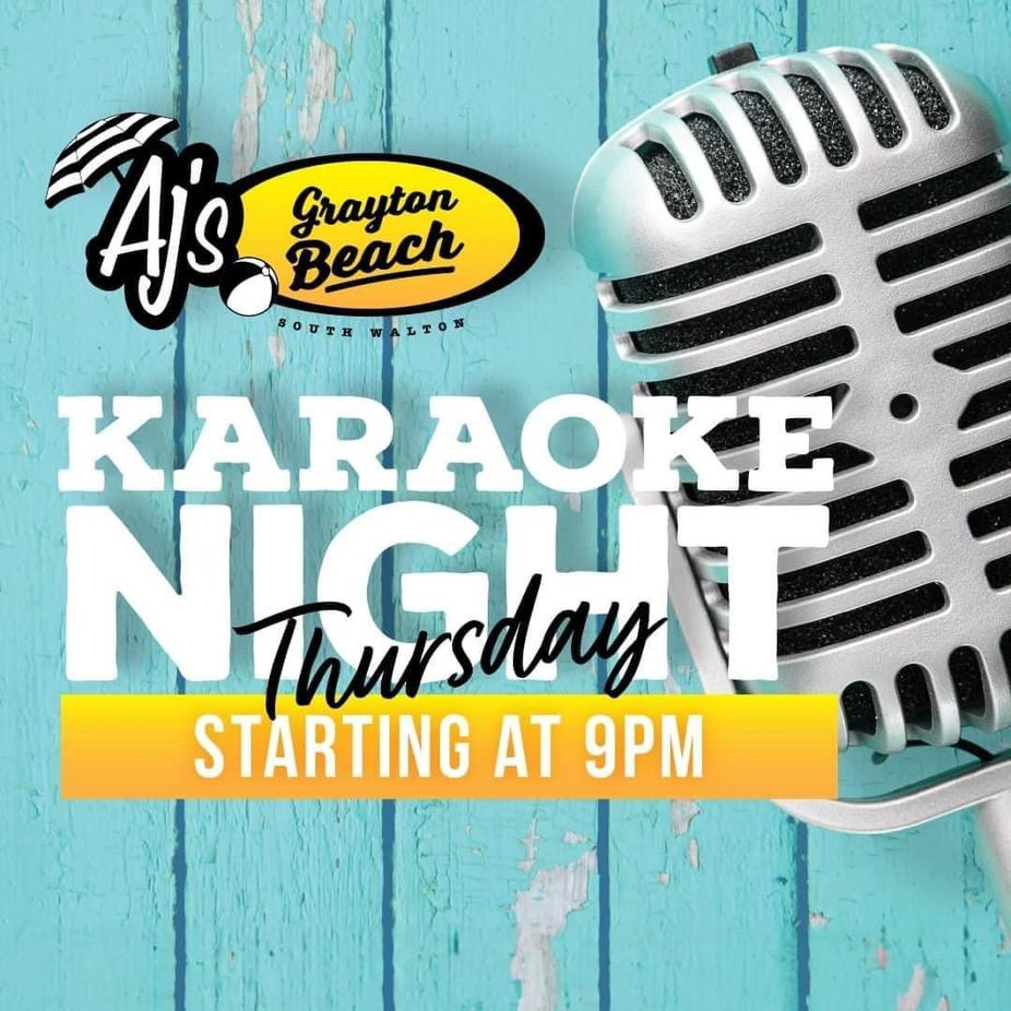 Karaoke Night at AJ's Grayton Beach