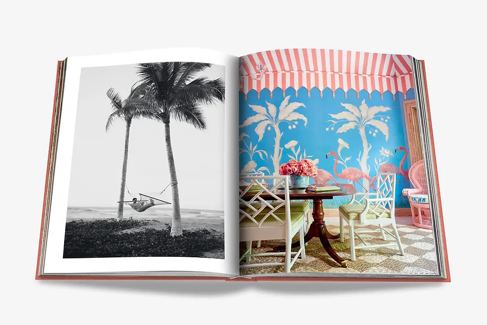 Miniatura: Livro Decorativo - Palm Beach