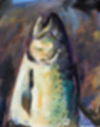 Salmon Portrait