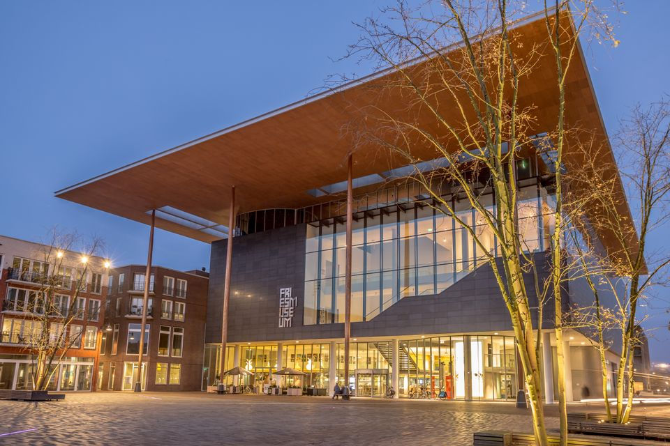 Het Fries museum in Leeuwarden
