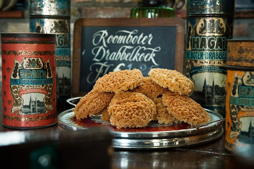 Roomboter drabbelkoek uit Sneek