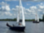Segelboote auf dem Sneekermeer