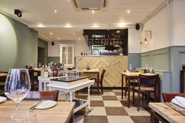 Interieur van Restaurant Eindeloos in Leeuwarden
