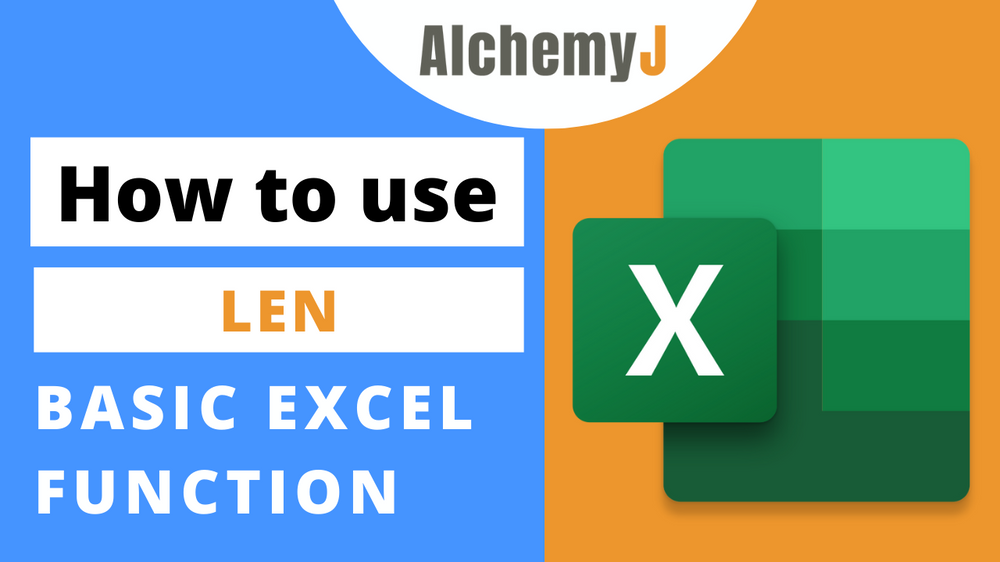 Microsoft ExcelでLEN関数を使用する方法