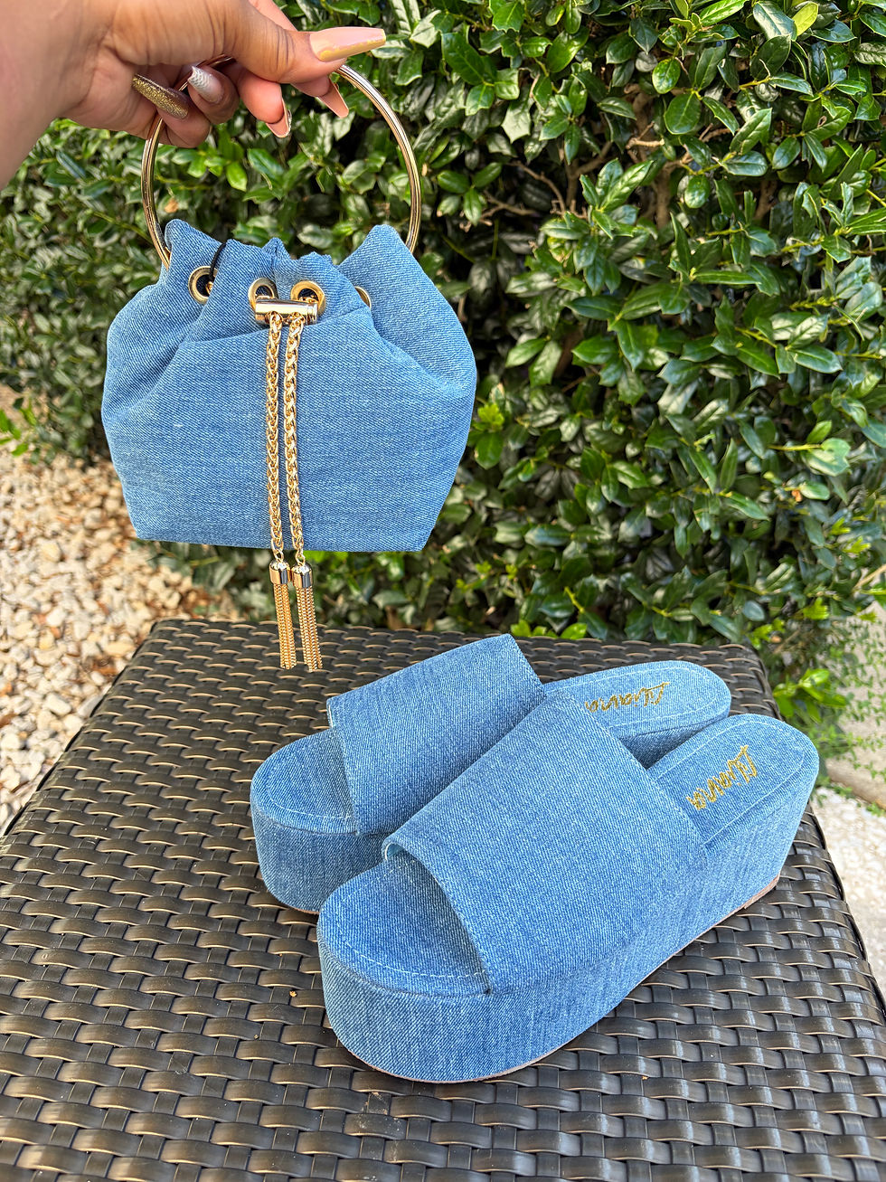 Thumbnail: Budza Handbag - Denim
